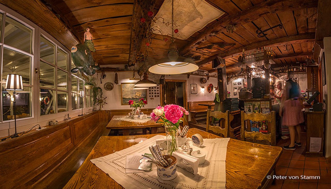 Interieur van de rokerij Ahrenshoop, © Peter von Stamm