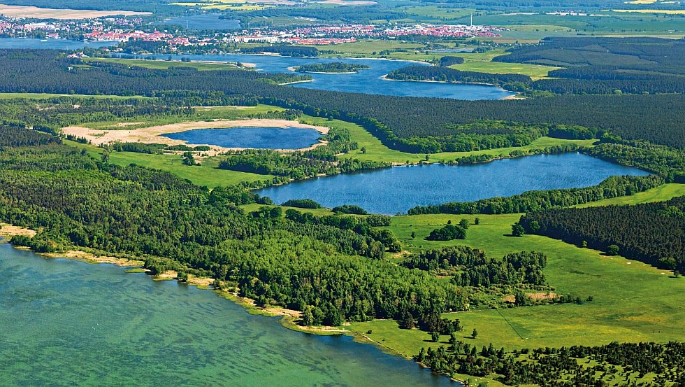 Het Müritz-Nationalpark fascineert door de unieke balans tussen bos en water, © TMV/Steindorf-Sabath
