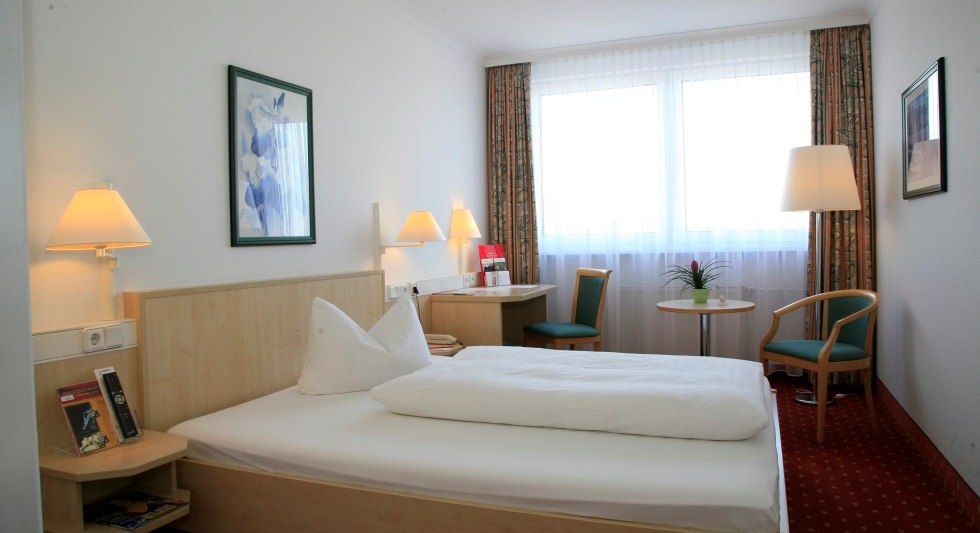 Intercity Hotel Schwerin Pokój jednoosobowy, © Hotel Intercity Hotel Schwerin Pokój jednoosobowy, © Hotel