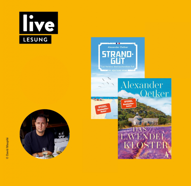 Reading: Alexander Oetker, © H. Hugendubel GmbH & Co. KG Reading: Alexander Oetker, © H. Hugendubel GmbH & Co. KG