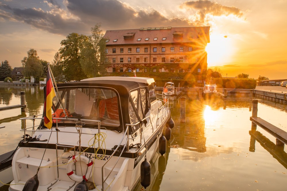 Port miejski w Neustrelitz, © Stadt Neustrelitz / Rebekka Hedtke
