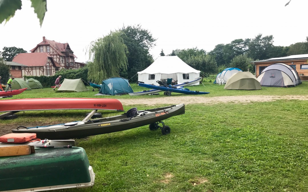 Camping aan de Peene, © Christa Labouvie