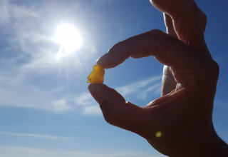 &copy; Bernstein in der Sonne