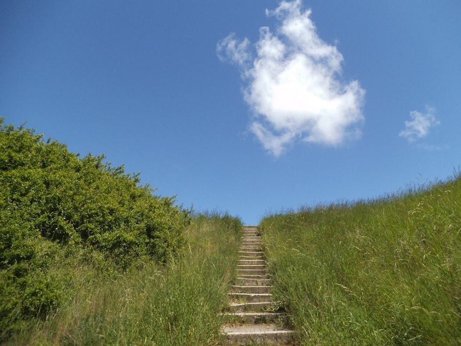 Tempelberg klossen - De beklimming, &copy; Tourismuszentrale R&uuml;gen