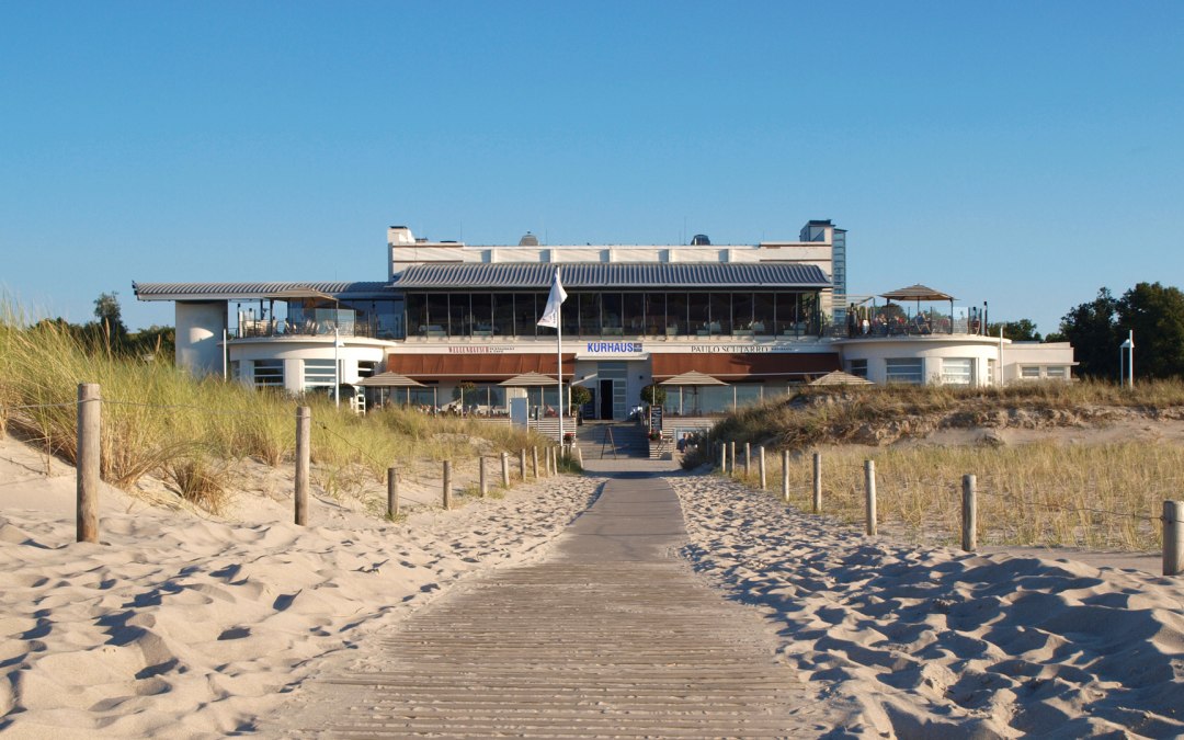 Kurhaus Warnemünde - przyjemność bezpośrednio za wydmami, © Kurhaus Warnemünde