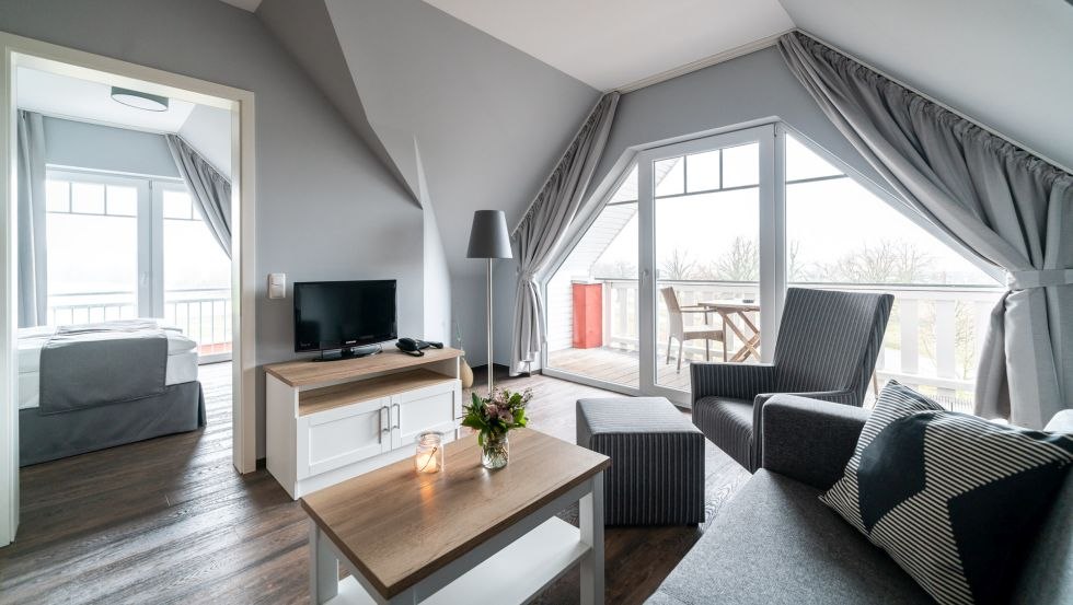Mieszkanie wakacyjne Strandhafer Aparthotel // © Strandhafer Diedrichshagen GmbH Mieszkanie wakacyjne Strandhafer Aparthotel // © Strandhafer Diedrichshagen GmbH