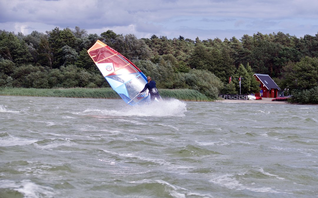 Surfgebied Untergoehren aan de Fleesensee, © Wassersport Fleesensee