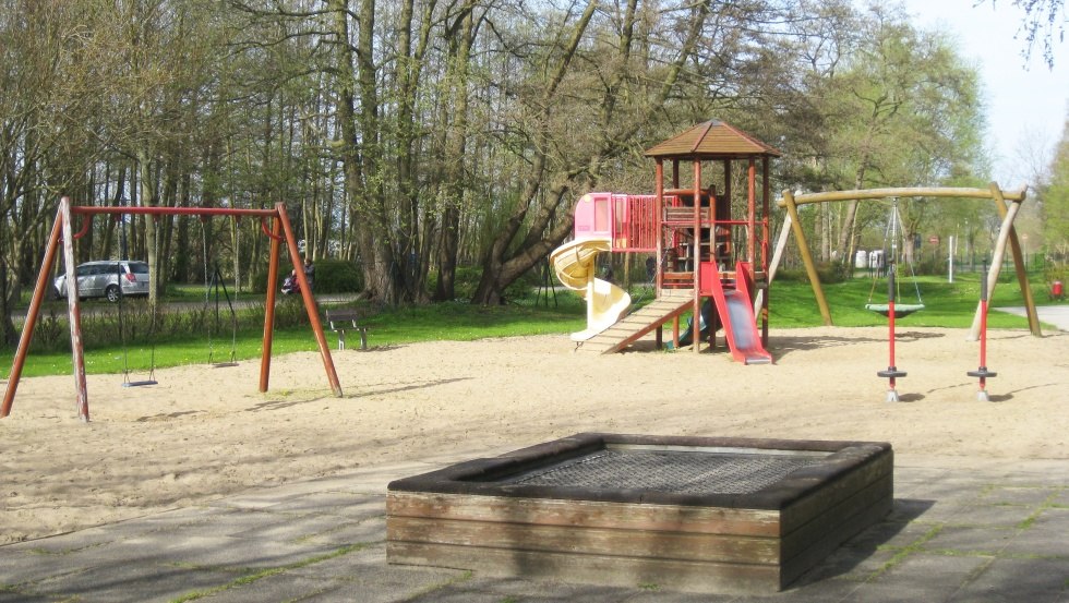 On the playground in the outdoor area our little guests can romp around. // © MV-T On the playground in the outdoor area our little guests can romp around. // © MV-T