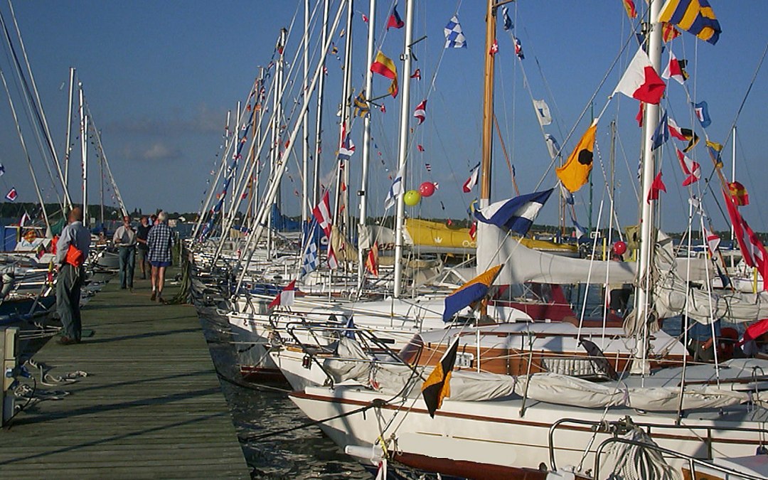 One of six piers of the Dänholm water sports centre, © Lutz Lampe, Stralsund