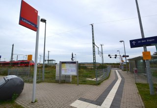 Bahnhofsgelände in Lietzow auf Rügen // © Tourismuszentrale Rügen Bahnhofsgelände in Lietzow auf Rügen // © Tourismuszentrale Rügen