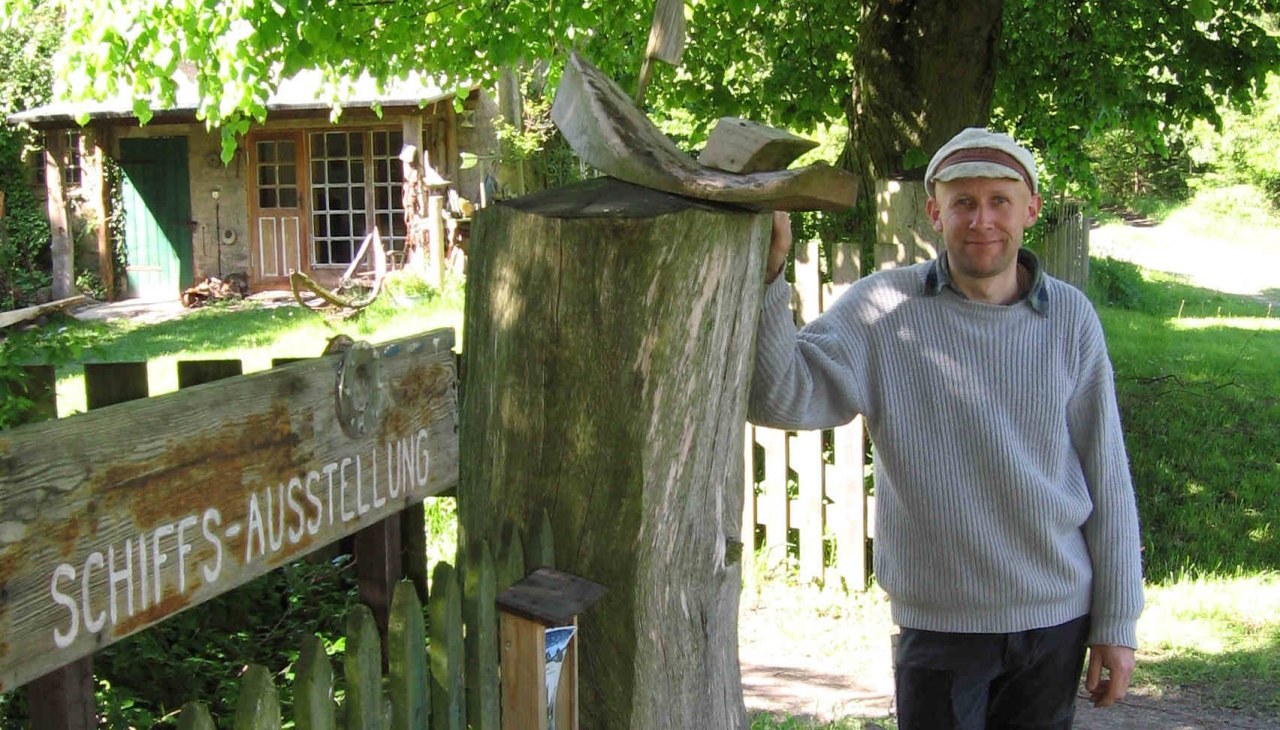 Houten scheepsmodellen, © Südliche Boddenküste