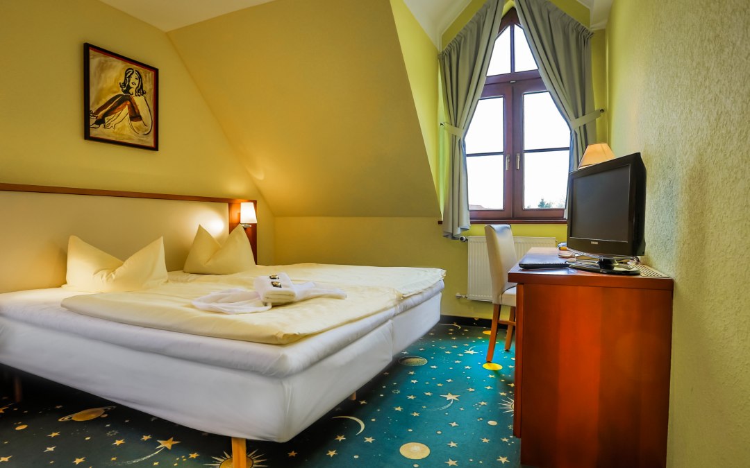 Het "Stettiner Hof" hotel in Neuenkirchen is een geweldige plek om te slapen en te dromen, © Stettiner Hof