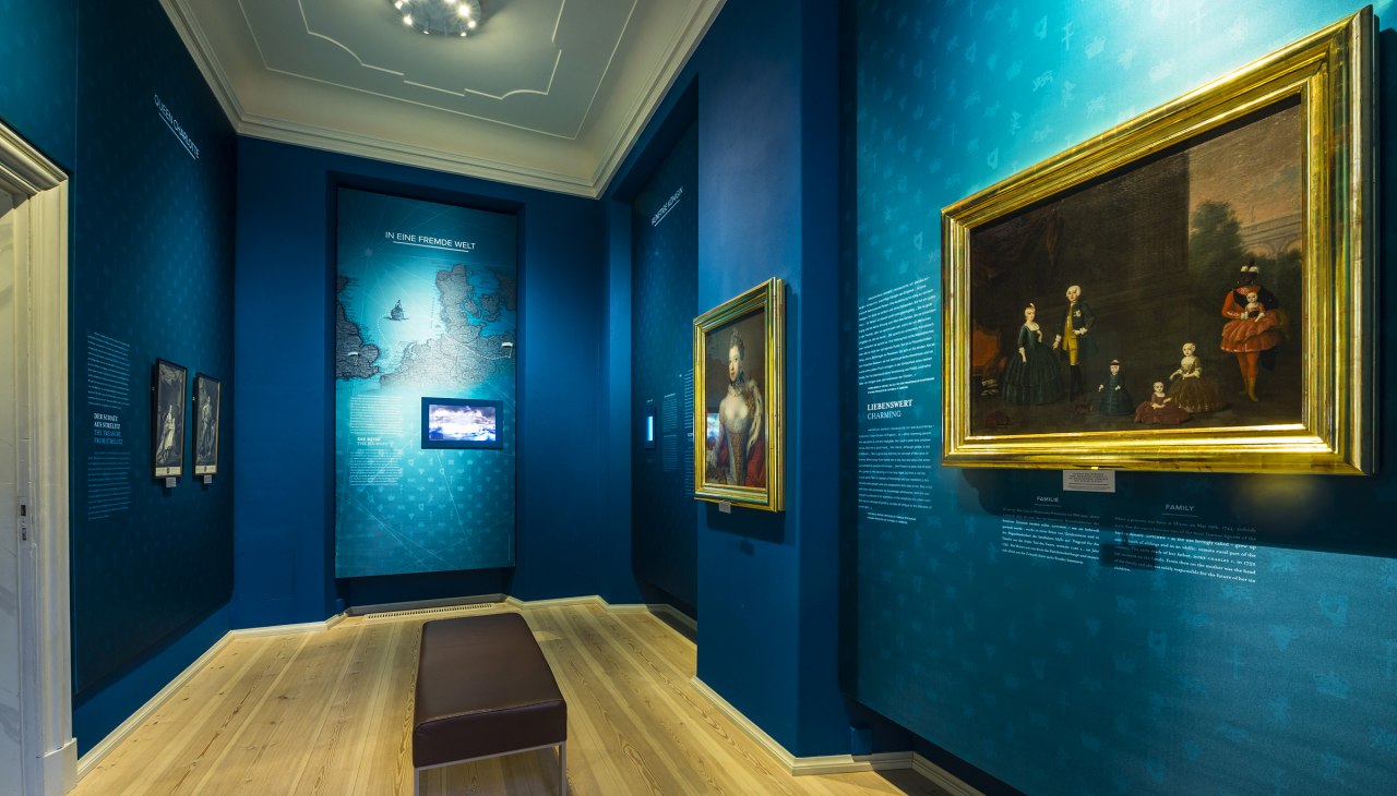 Tentoonstelling in Kasteel Mirow, © SSGK M-V / Timm Allrich