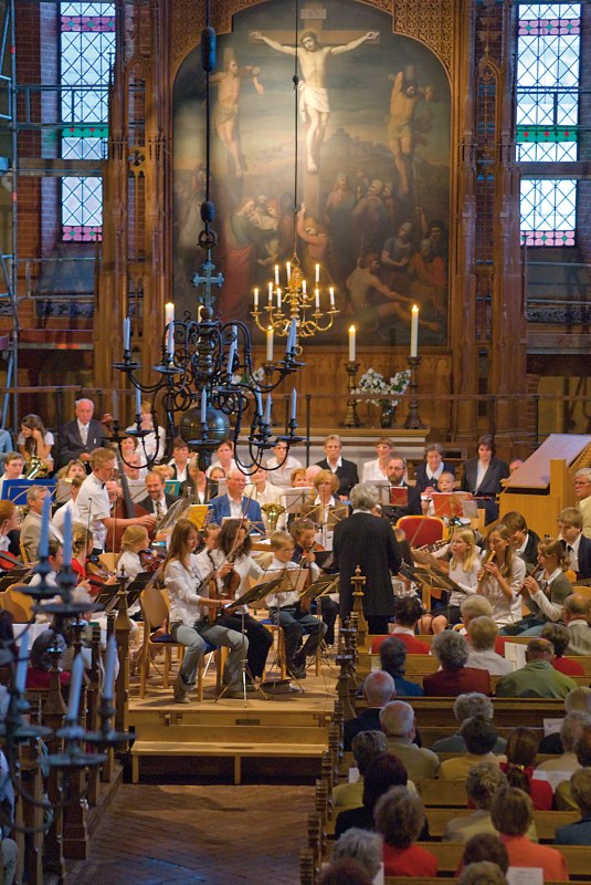 Concert in the church of St. Marien Plau am See // &copy; Hendrik Silbermann