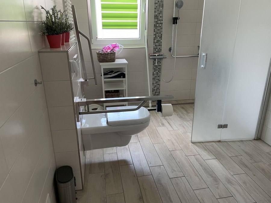 WC mit Haltegriffen, © TMV/Wilken