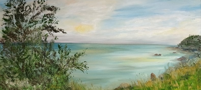 2023, olieverf op doek 100x70 cm // &copy; Kathrin Thesenvitz