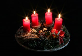 Advent candles // © EG DM Advent candles // © EG DM