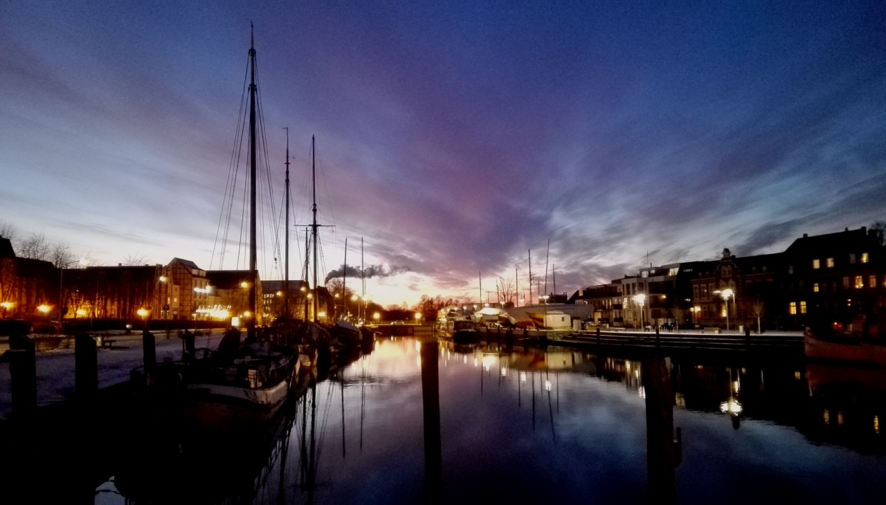Museum Harbour in Winter, &copy; TVV/Bock