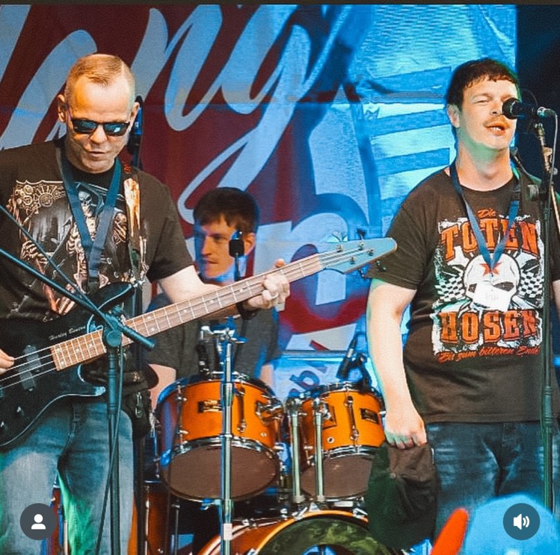 De rockband "Klangfarben" uit de Vielfaltern bij Rampe Rockt 2025 // © Rampe Rockt De rockband "Klangfarben" uit de Vielfaltern bij Rampe Rockt 2025 // © Rampe Rockt
