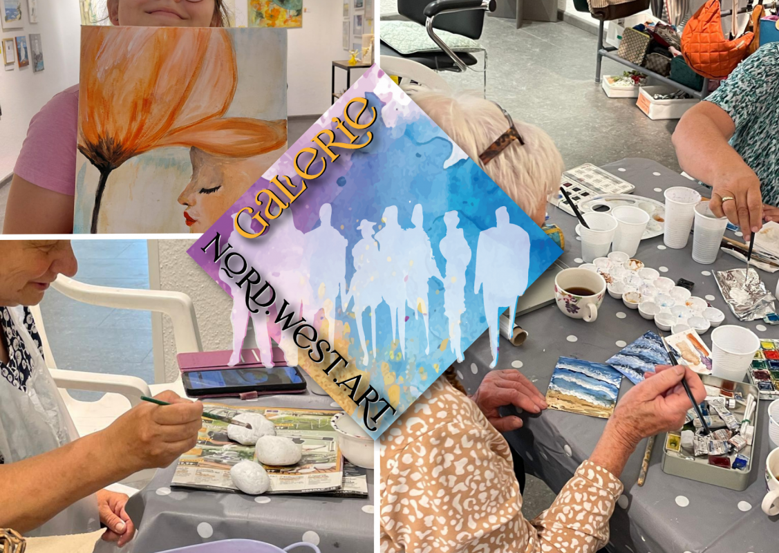 Workshops at the Gallery // © Galerie Nord.West.Art Workshops at the Gallery // © Galerie Nord.West.Art