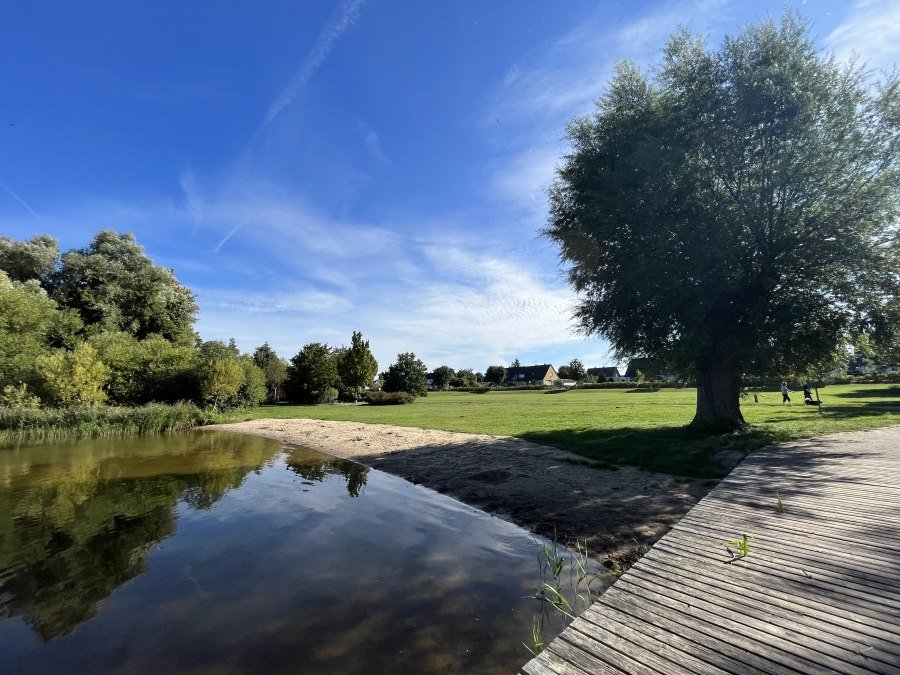 Rechlin beach with pier, © TDG Rechlin mbH Rechlin beach with pier, © TDG Rechlin mbH