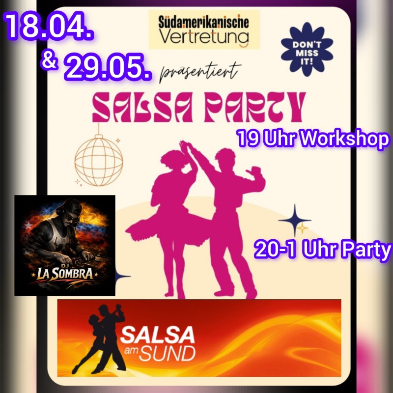 Salsa, Bachata i więcej // © Salsa-am-Sund Salsa, Bachata i więcej // © Salsa-am-Sund