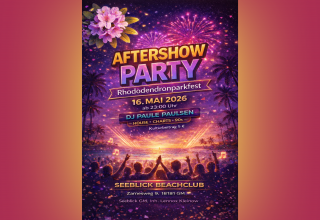 Aftershow party for the Rhododendron Park Festival // &copy; Benjamin Kliesch