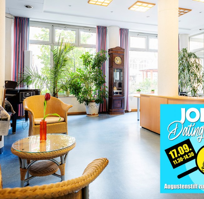 Job Fair at the Augustenstift // © Netzwerk für Menschen Job Fair at the Augustenstift // © Netzwerk für Menschen