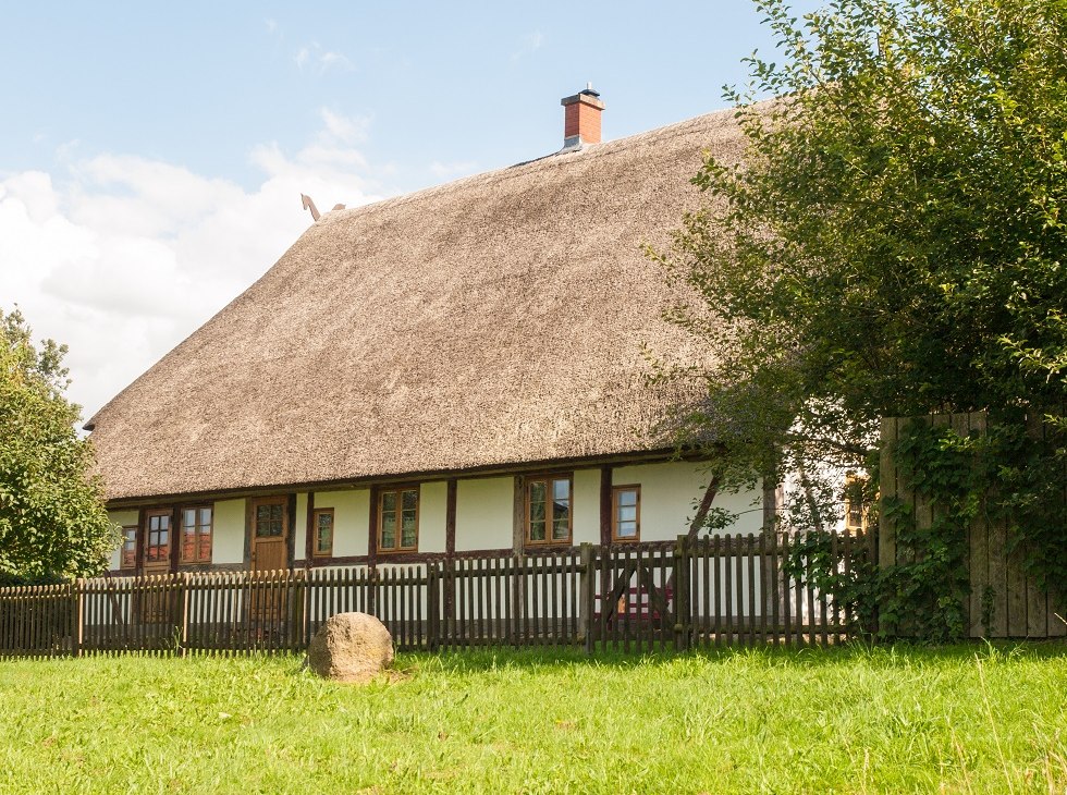 the listed half-timbered house in Reddelich, © Frank Burger