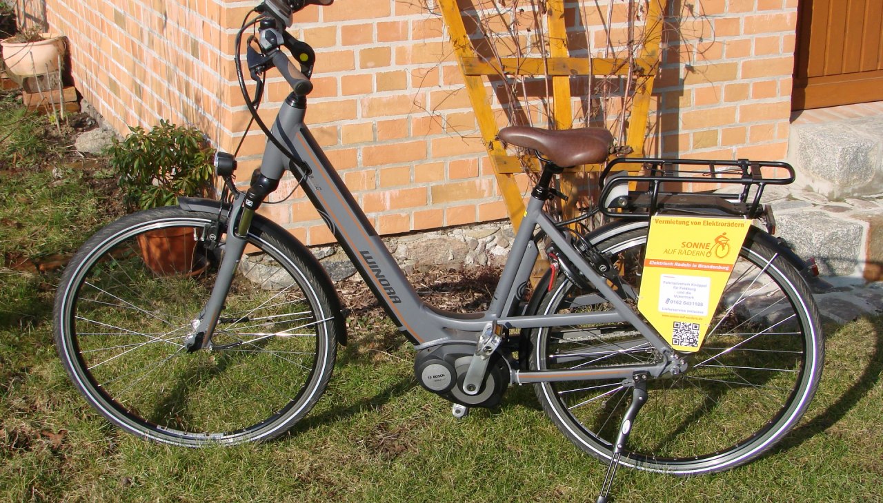 Een nieuwe elektrische fiets, © Jörg Knüppel Een nieuwe elektrische fiets, © Jörg Knüppel