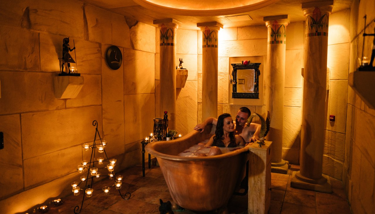 Voel je goed in het Cleopatra-bad, © TRIHOTEL Rostock
