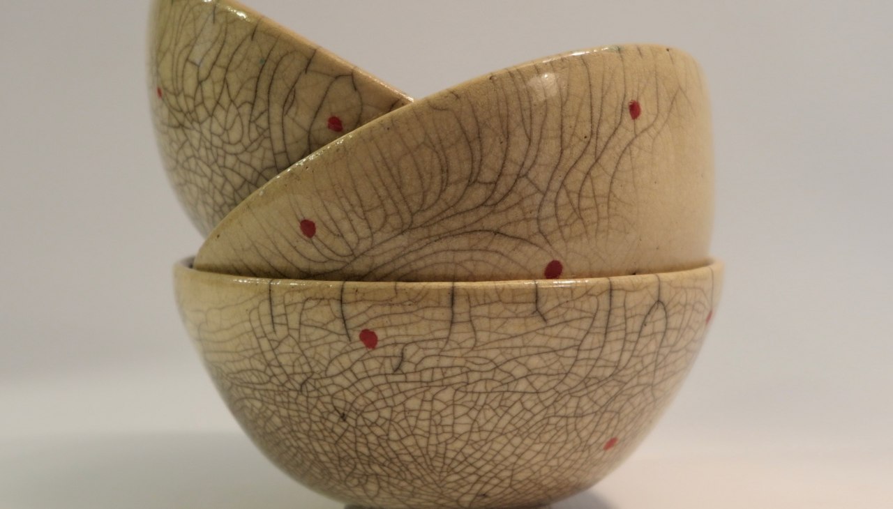 Raku keramiek, &copy; Annett Schr&ouml;der