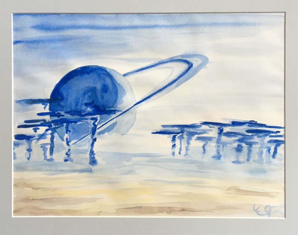 Aquarel-1993 // &copy; Gabriele Lenkeit