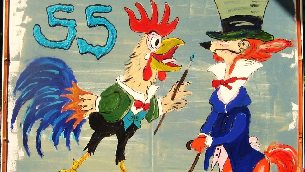 Conversation, &copy; August Klecks