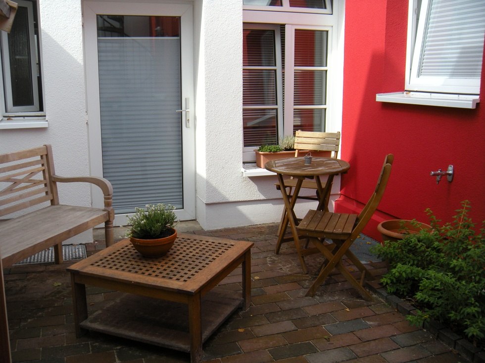 Zicht op de binnenplaats // &copy; Gesine Eschenburg