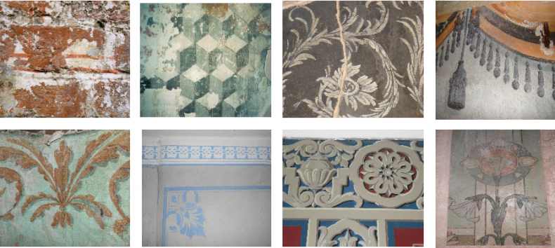 Building examples for paintings, © W.D. Thormeyer Building examples for paintings, © W.D. Thormeyer