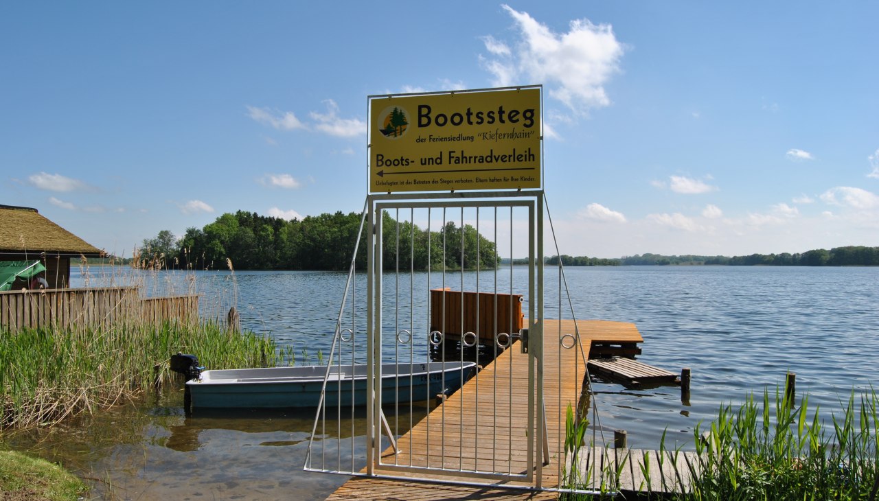 Boot huren, © Feriensiedlung Kiefernhain