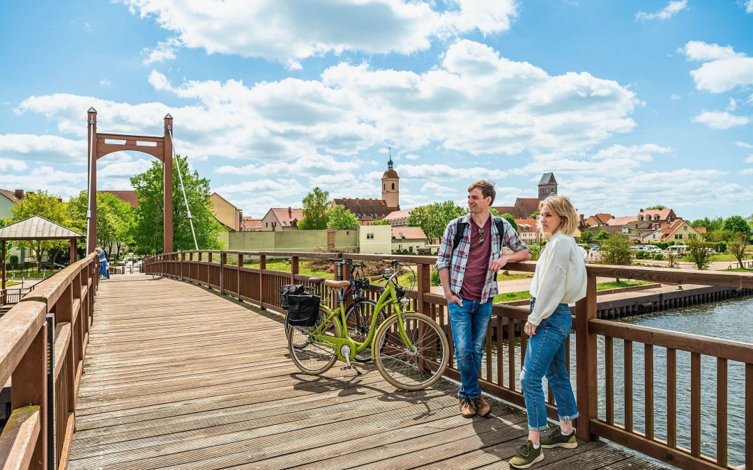 Voetgangersbrug in Anklam, © TMV/Tiemann