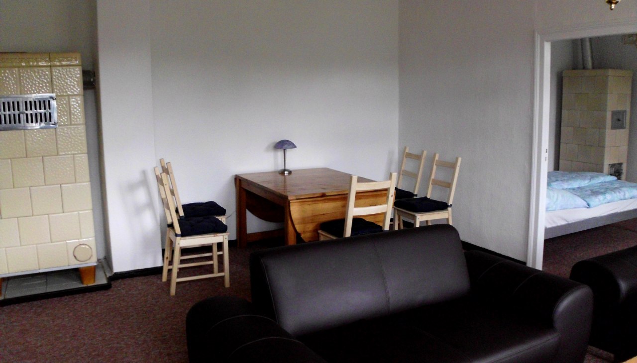 Eet- en woongedeelte, &copy; Frank Weidlich