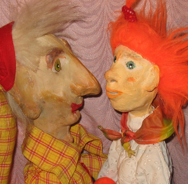 Kasper och Grete // &copy; Theater Maskotte
