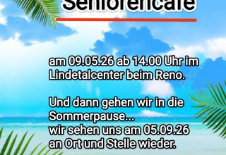 Our last seniors' caf&eacute; for the time being before our summer break. See you again on 5.09.26 in the old Reno in the Lindetalcenter. // &copy; Ramona  Schnee