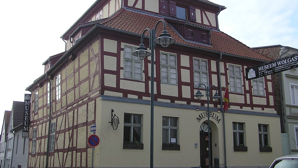 Muzeum z wystawą poświęconą historii miasta i żeglugi, © Touristinformation Wolgast / Bastian Baltzer