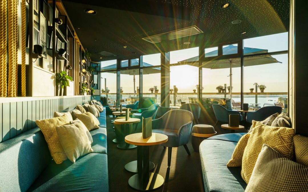 KAI40 bar op het dak, © Radisson Blu Hotel, Rostock