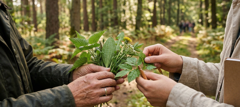 Kr&auml;uterwanderung // &copy; Generiert mit Adobe Firefly / Gemini