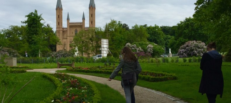 Im Schlosspark Neustrelitz // &copy; Otto Woit
