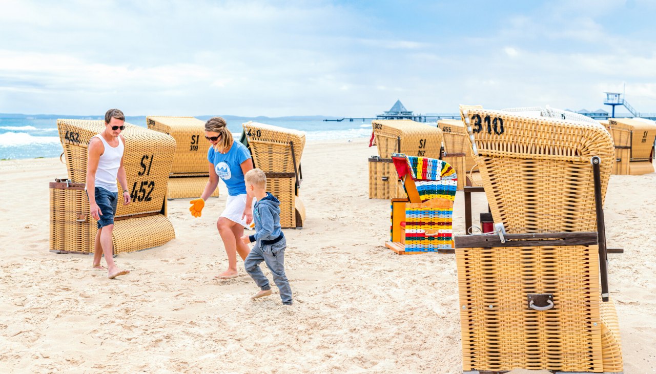 Family vacation in seaside resort Heringsdorf, © TMV/Tiemann