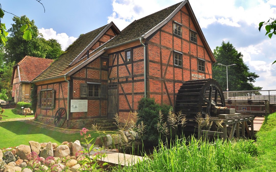 De molen met zijn idyllische tuin, © Stadtgeschichts- und Museumsverein Schwerin e.V.; Dr. Holger Martens