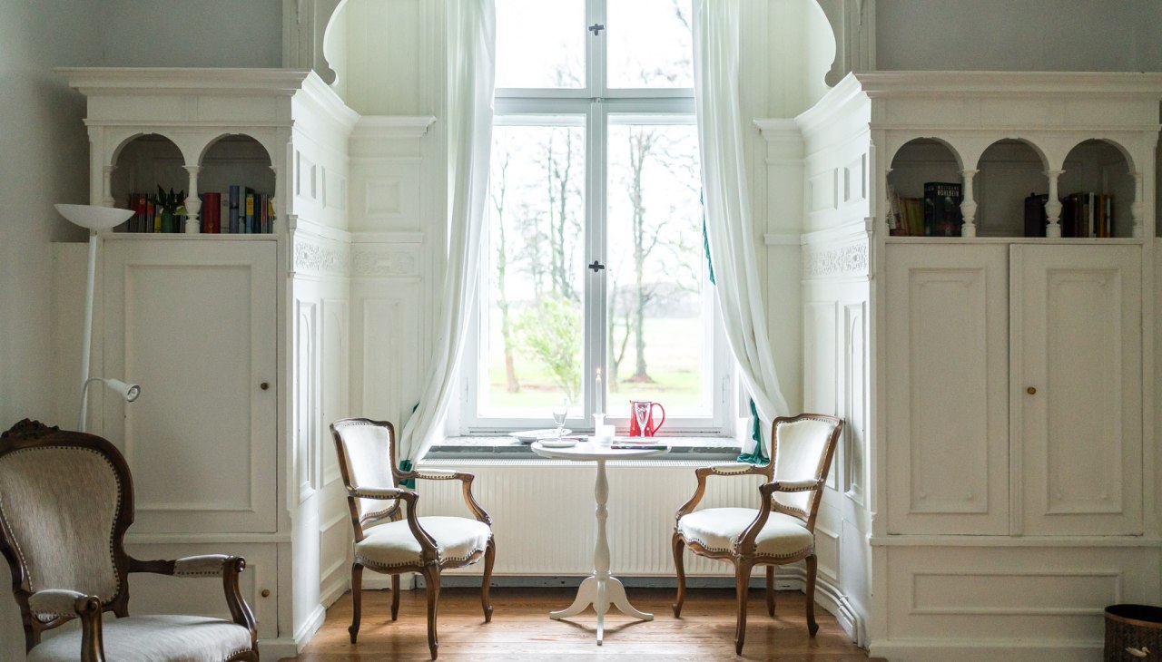 Stijlvol interieur op kasteel Lühburg, © DOMUSimages - Alexander Rudolph Stijlvol interieur op kasteel Lühburg, © DOMUSimages - Alexander Rudolph