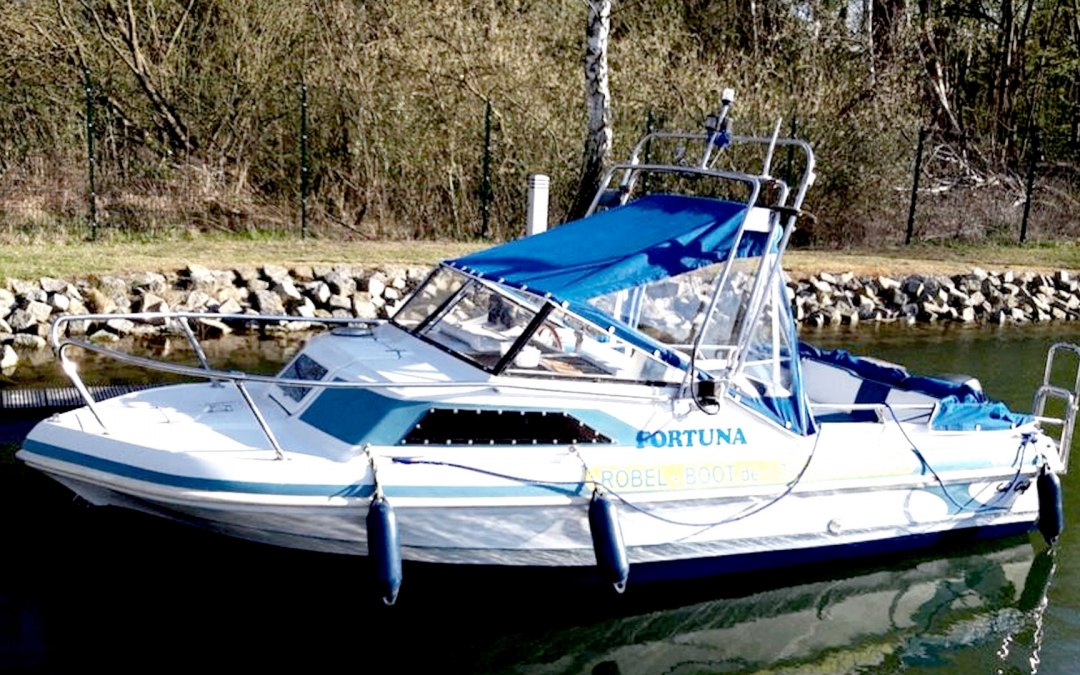 Motorboat Fortuna, © Röbel-Boot
