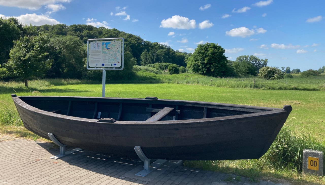 Schip van smokkelaars in Marlow, © M. Hagemann Schip van smokkelaars in Marlow, © M. Hagemann